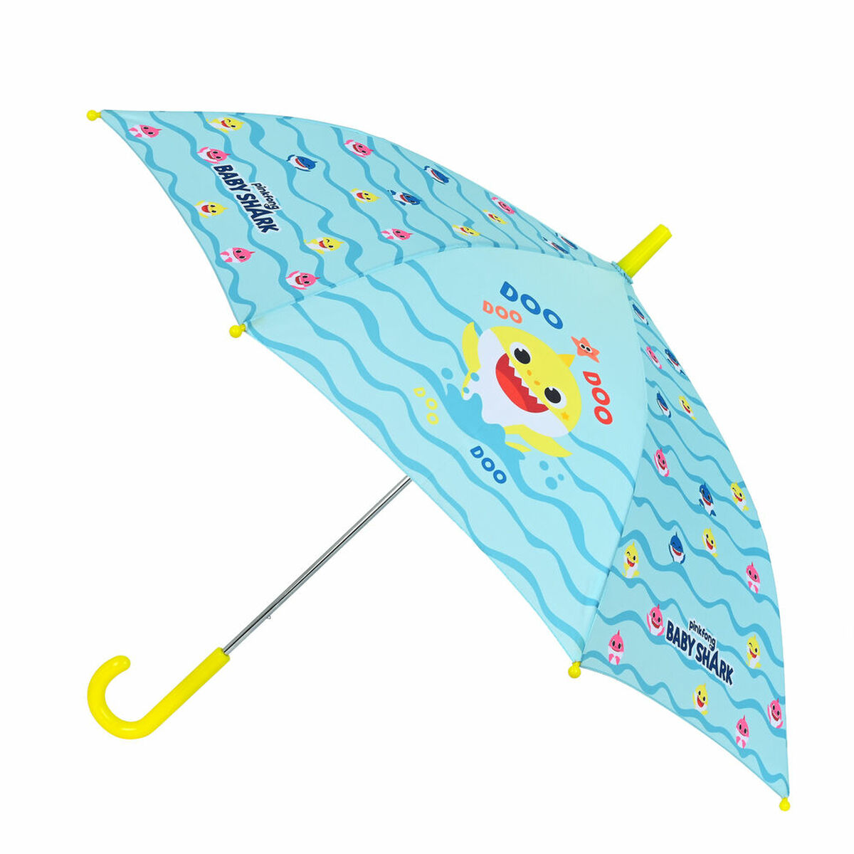 Umbrella Baby Shark Beach day Yellow Light Blue (&Oslash; 86 cm)