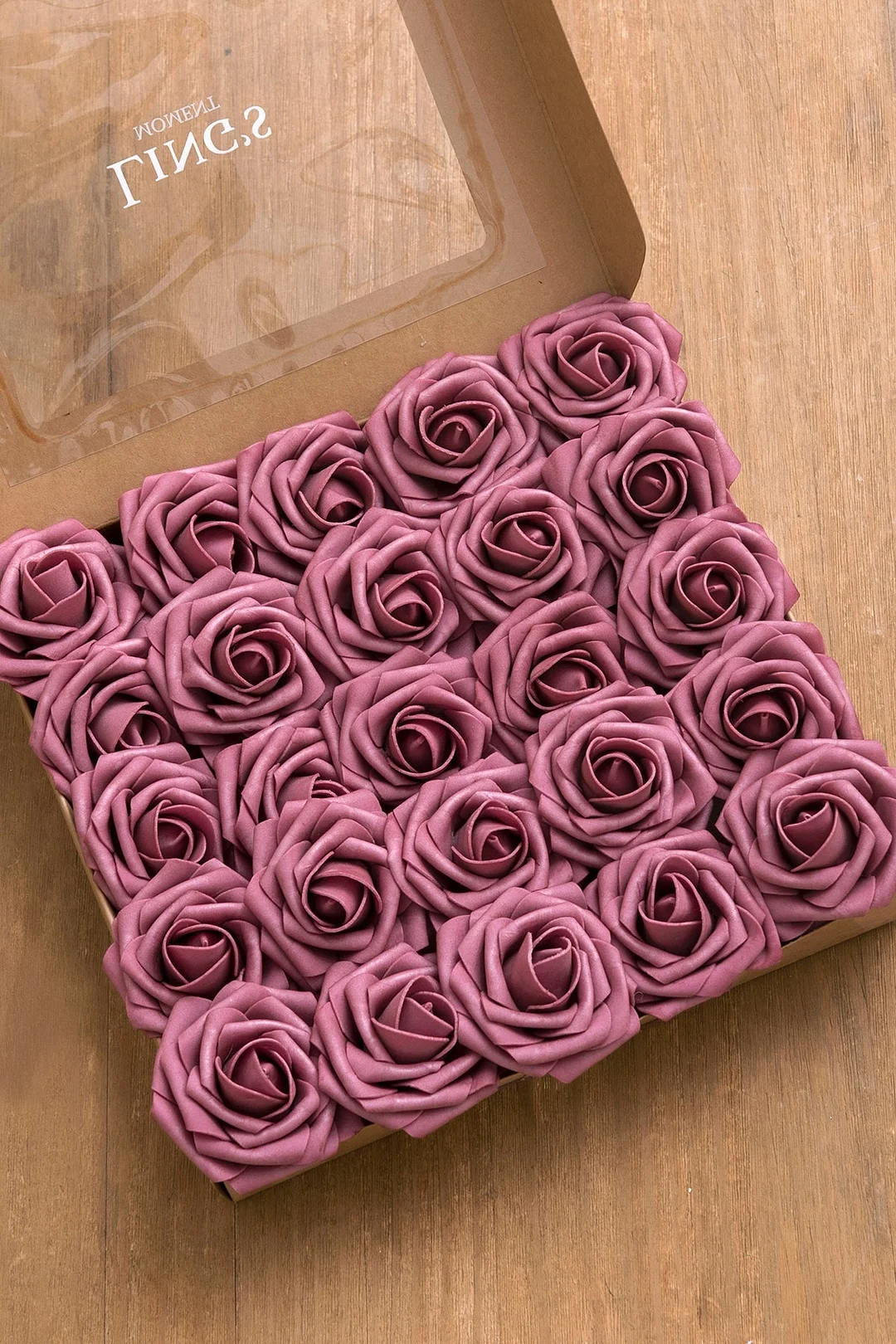 3" Foam Rose with Stem - 56 Colors