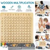 💥 Promotion- SAVE 48% OFF- Wooden Multiplication Board Game - BUY 2 GET EXTRA 10 % OFF
