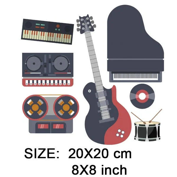 Cute Animals Heat Sticker On T-shirt DIY A-levels Iron On Transfer For Clothing Beautiful Design On Kid Clothes Patch Decoration