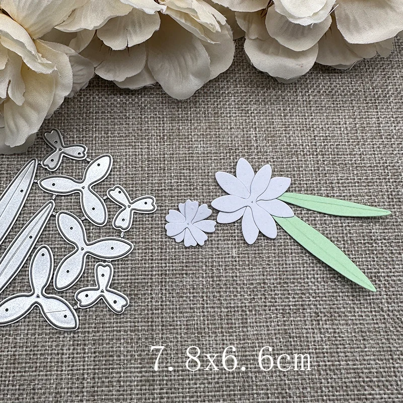 Nigikala flower leaf set Metal Cutting Dies Stencils For DIY Scrapbooking Decorative Handcraft Die Cutting Template Mold