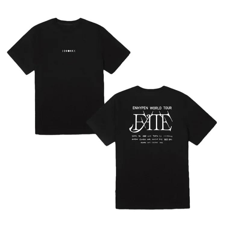 ENHYPEN FATE IN JAPAN エナイプンイルコンツアーTシャツ黒Lsunghoon
