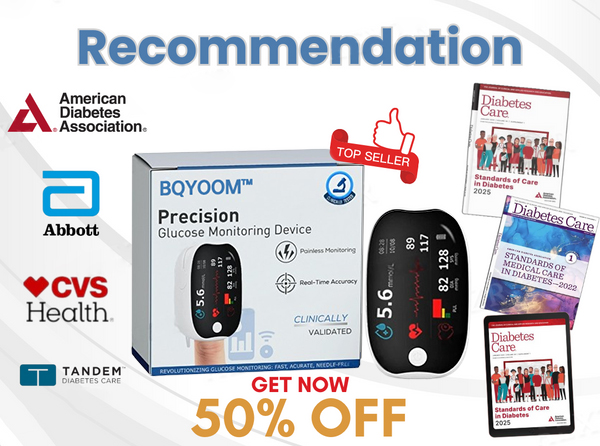BQYOOM™ Advanced Laser Glucose Monitor – No Pricks, 99.9% Accuracy!