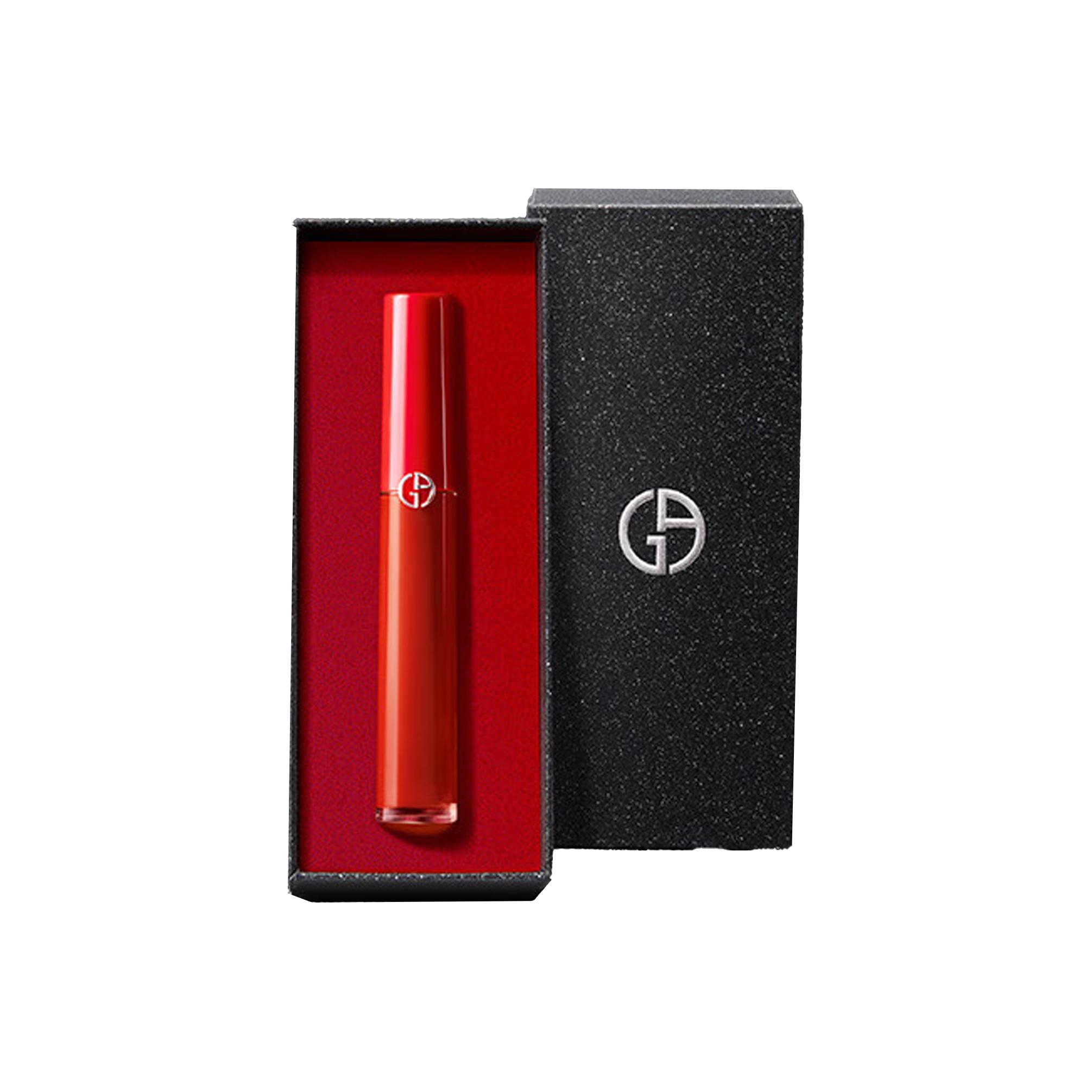 AMANI Red Tube Lip Gloss Velour Natural Complexion Brightening 6.5ml