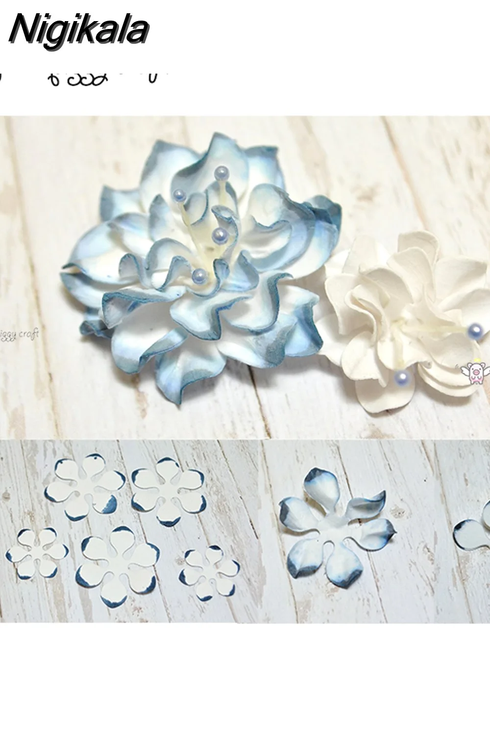 Nigikala Craft metal cutting dies cut die mold New Flower decoration Scrapbook paper craft knife mould blade punch stencils dies