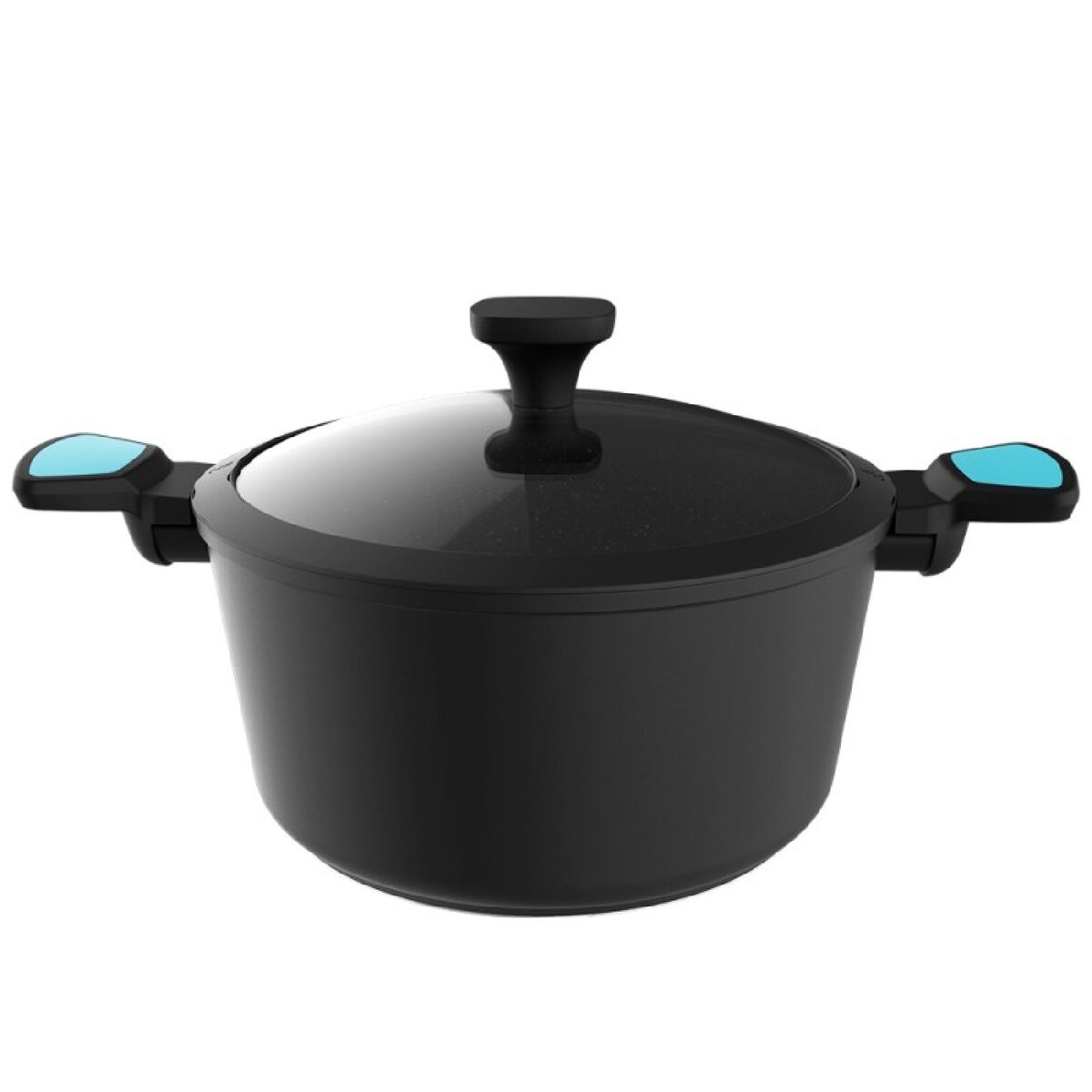 Casserole with Lid Cecotec Polka Platinum 28 Pot Thunder 4,5 L Black Grey Aluminium &Oslash; 28 cm