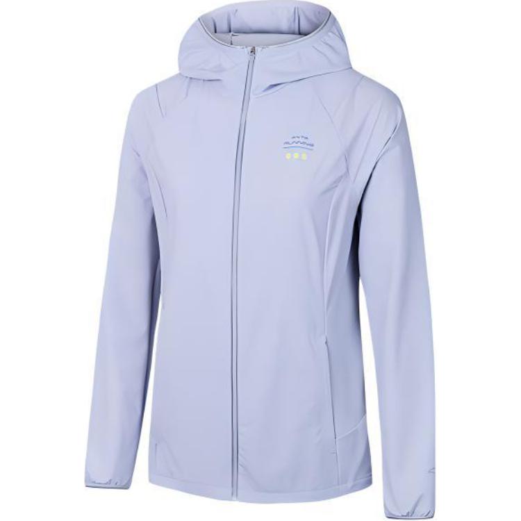 ANTA Running Collection Trench Coats Women's Cloudy Purple