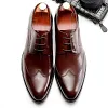 Mens High Quality Derby Dress Shoes