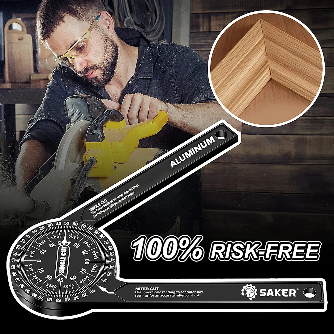 SAKER&reg; Miter Saw Protractor 