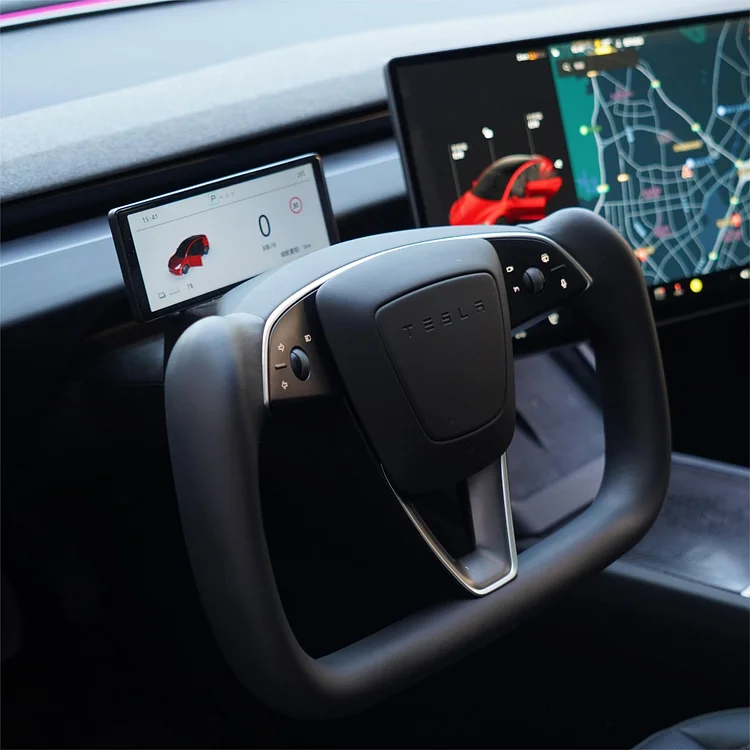 tesla model 3 highland yoke wheel