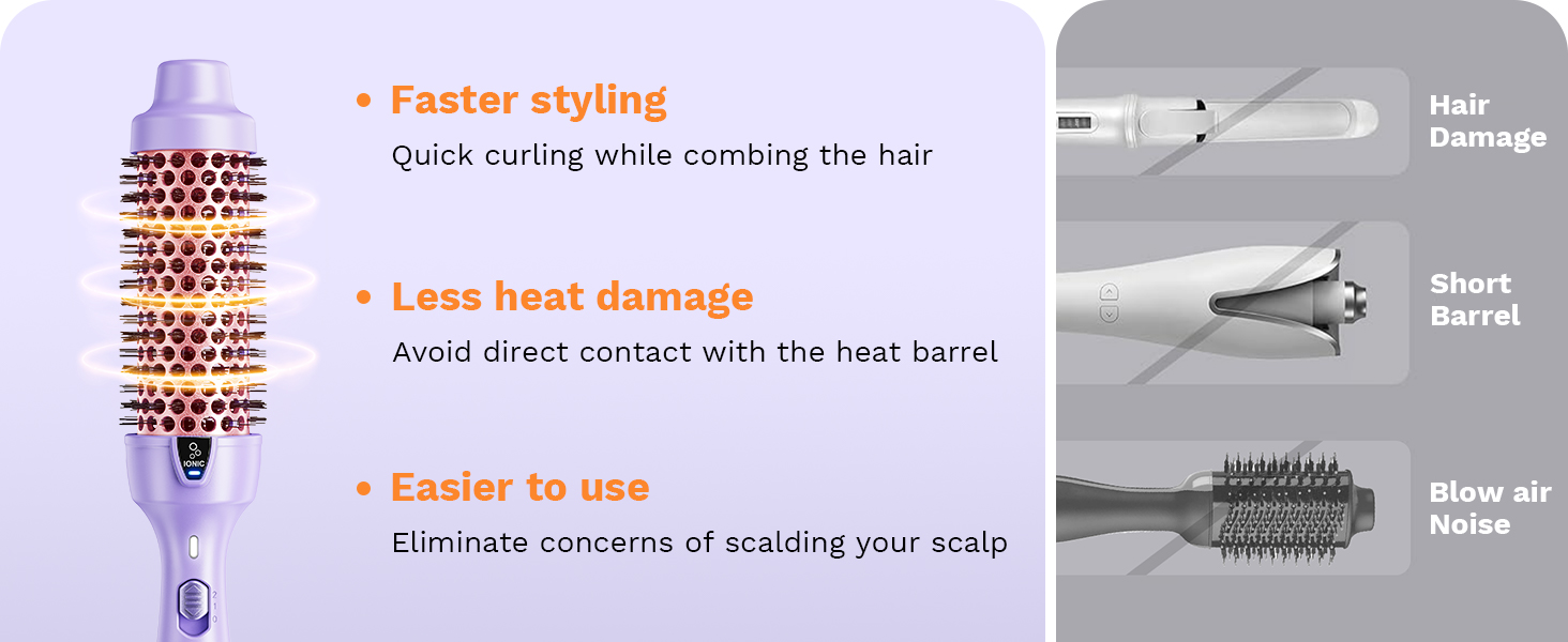 thermal brush