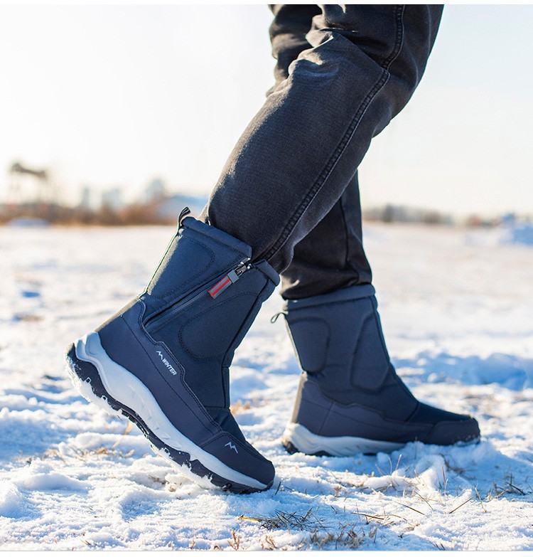 70% Off Ends Soon! Men’s Warm Waterproof Winter Boots Extreme Cold Weather Protection, Durable Non-Slip Sole, All-Day Comfort Insulated Snow Boots