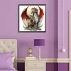 Diamond Painting-5D Full Round Drill Christmas Dragon