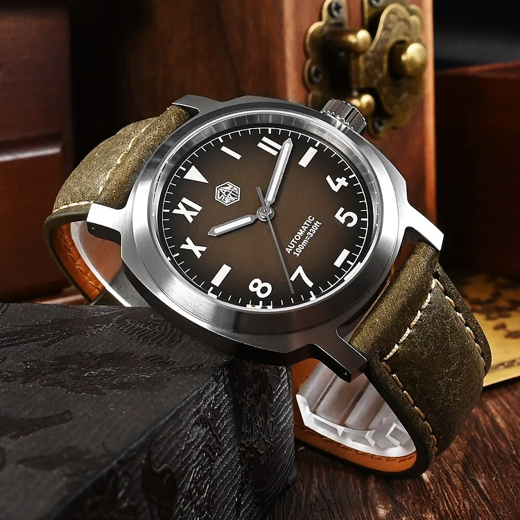 ★Spring Sale★San Martin 40mm Automatic Men Watch SN065 San Martin Watch san martin watchSan Martin Watch