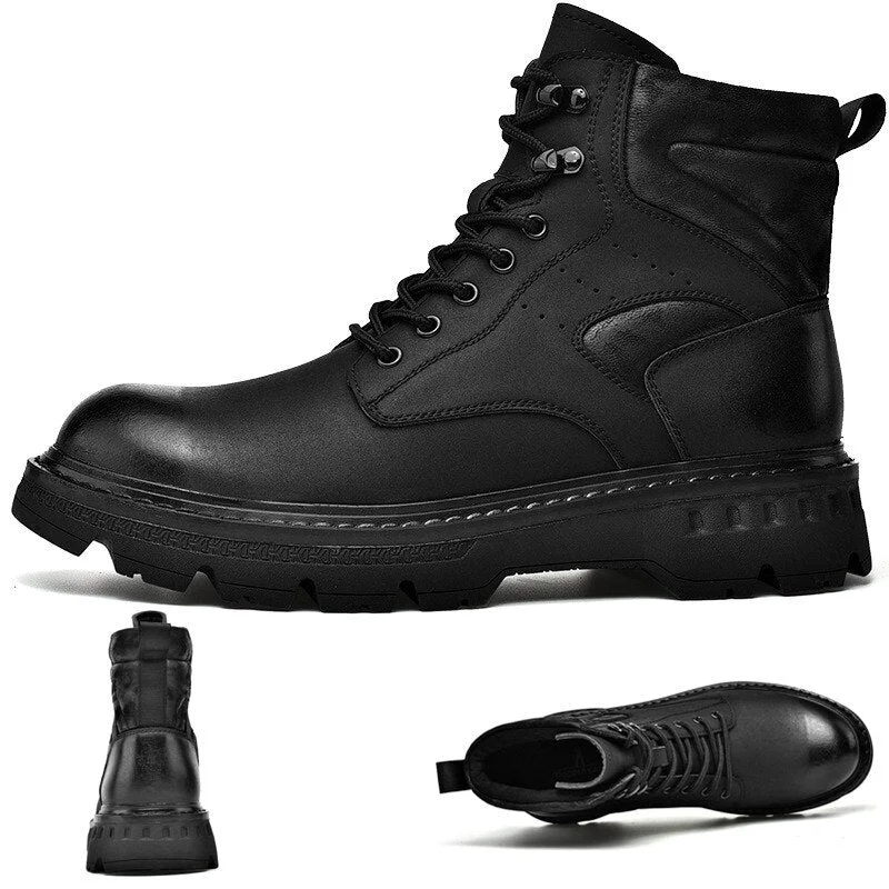 Mens Genuine Leather Casual Shoes Male New Fashion Lace-up Footwear Comfy Outdoor Walk Men Shoes 2021 Brand Office Shoes for Man