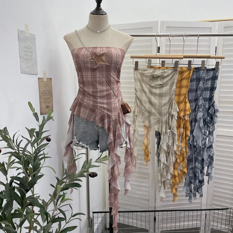 Nigikala Nigikala Unique Dress With Thin Folds And Hips High-Collar After The Opening Of The Fork Dress 8858