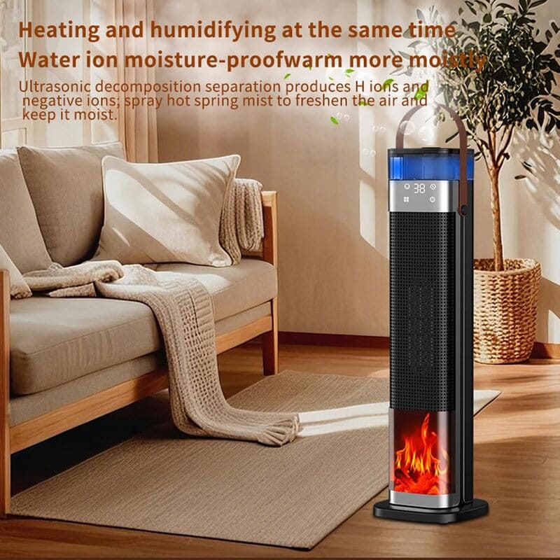 itoolmax portable ceramic heater humidifier