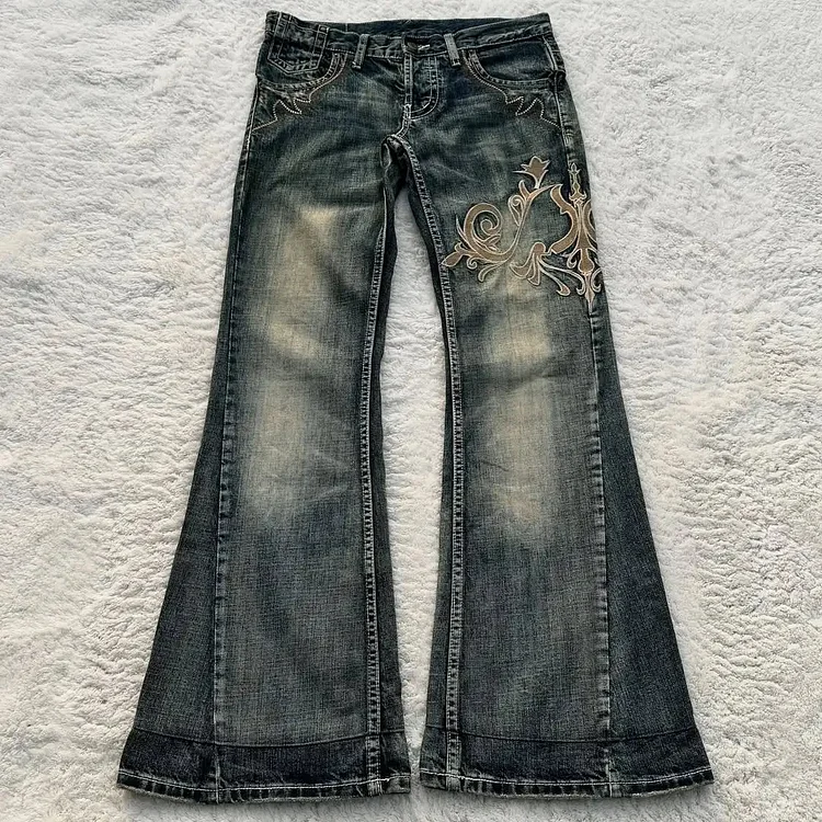 Water Washed Gothic Heavy Industry Pant