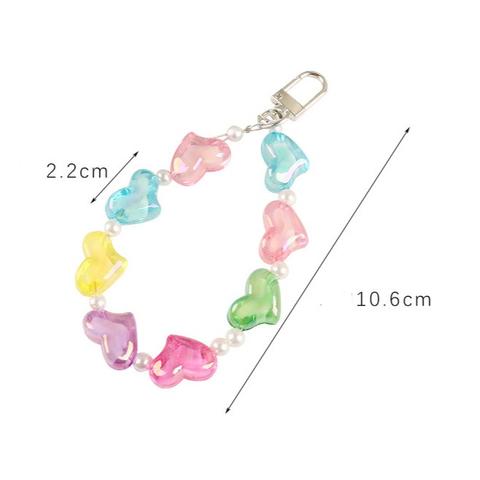 Candy Color Love Keychain