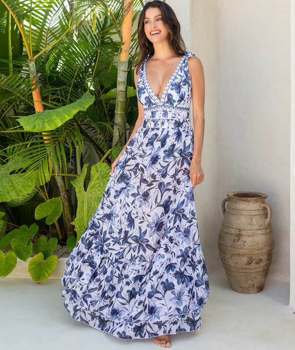 Quick-Dry One Piece Swimsuit with Skirt