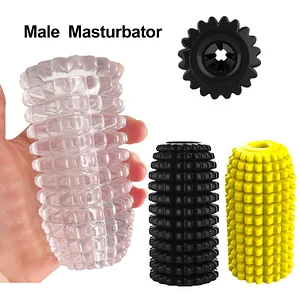 Silicone Vagina Masturbation Cup Male Masturbator Pussy Pocket