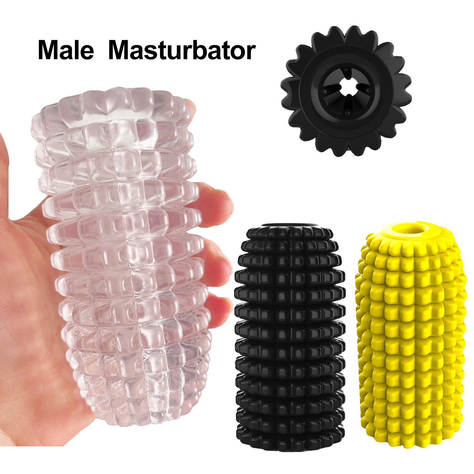 Silicone Vagina Masturbation Cup Male Masturbator Pussy Pocket