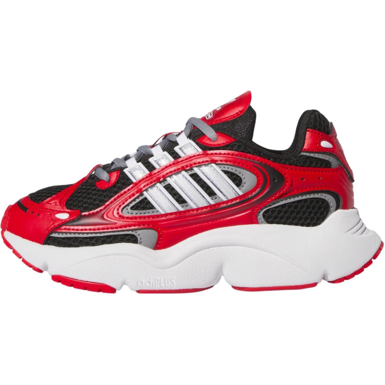 Adidas Originals Ozmillen Slip Resistant Rebound Low Top Kids' Running Shoes Red Teenagers