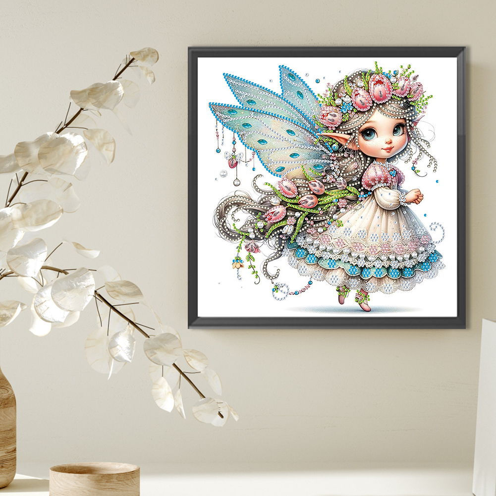 Diamond Painting-DIY Crystal Rhinestone Fairy