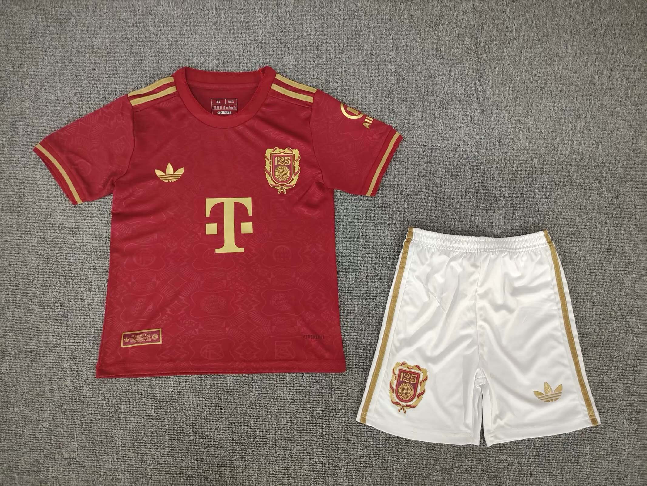 2024/2025 Bayern Munich 125th Anniversary Edition Football Jersey 1:1 Thai Quality Kids Size:football jersey mysite: unitedjerseyfootball 邓江浪:football