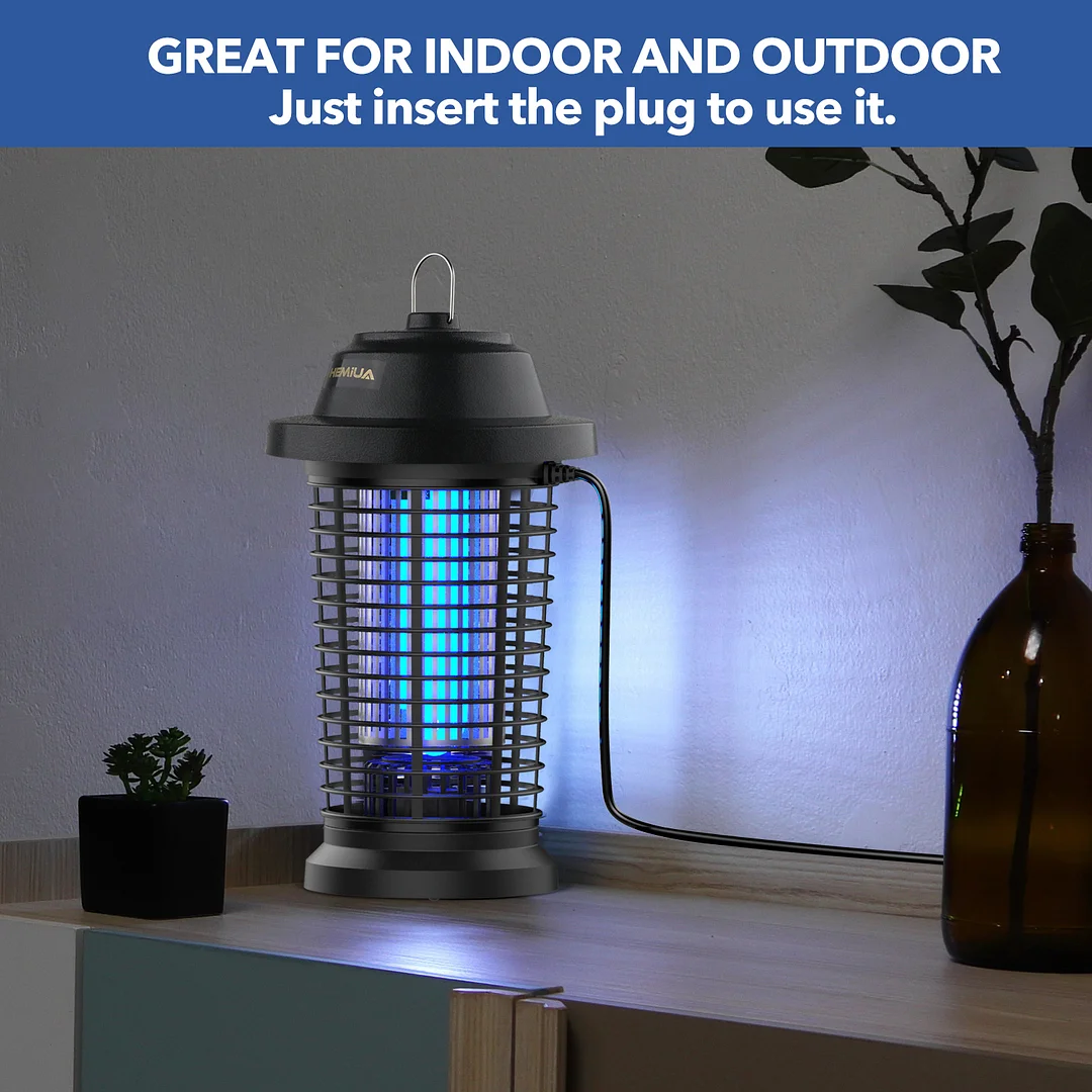 HEMIUA Electric Bug Zapper, Mosquito Zapper for Outdoor, Insect Killer