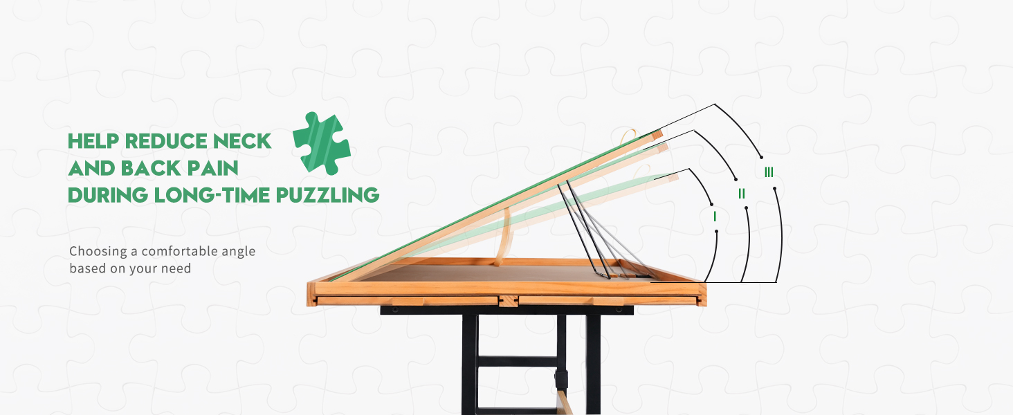 portable puzzle board
