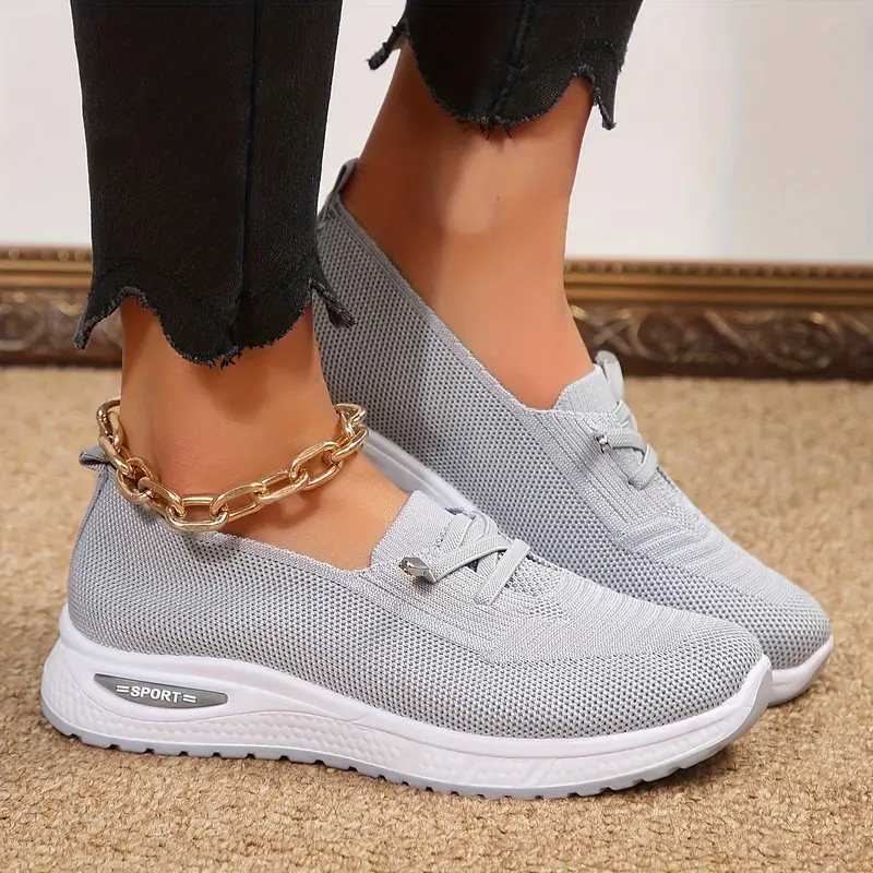 Women's Casual Breathable Slip On Orthopaedic Walking Sneakers