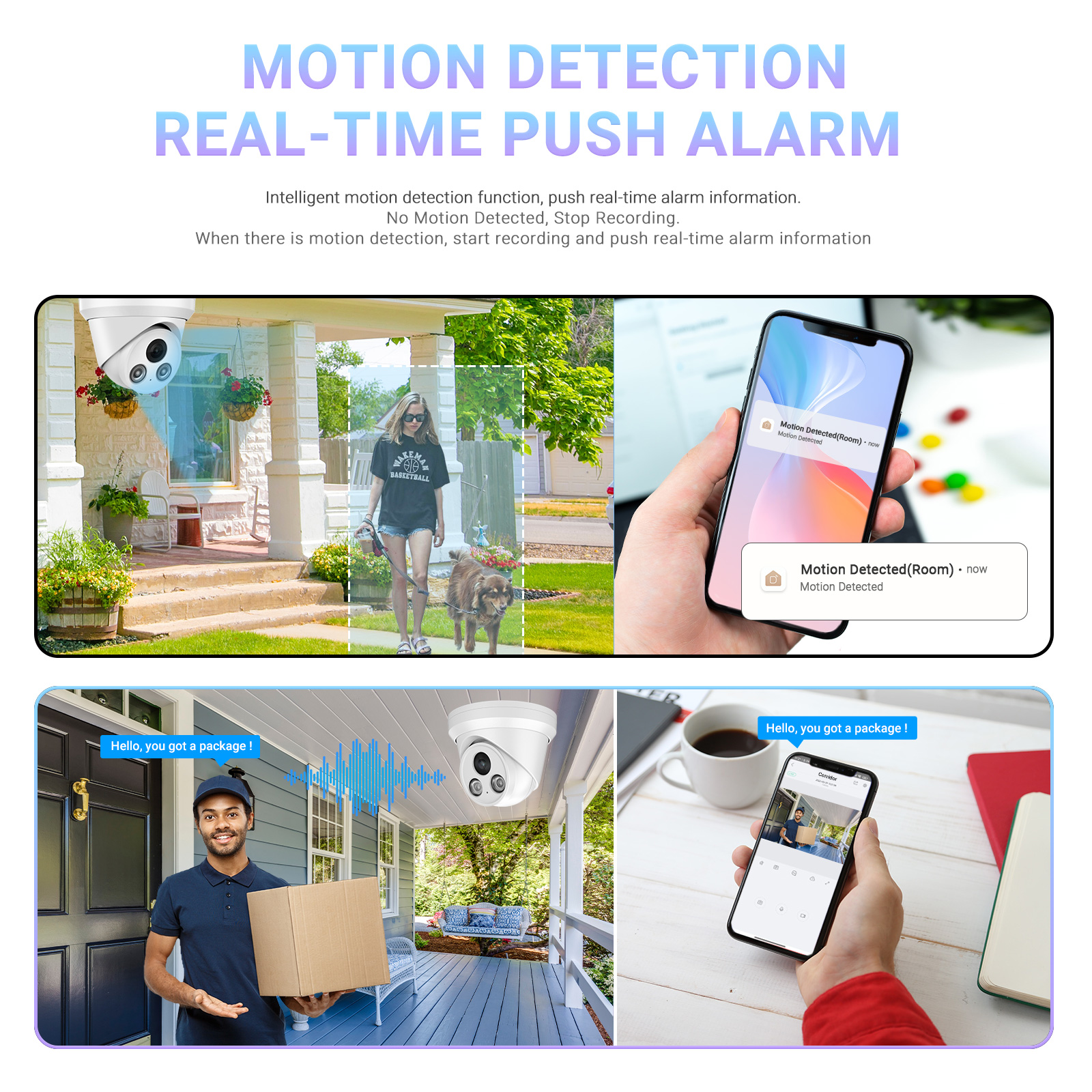 security camera that connects to phone without wifi