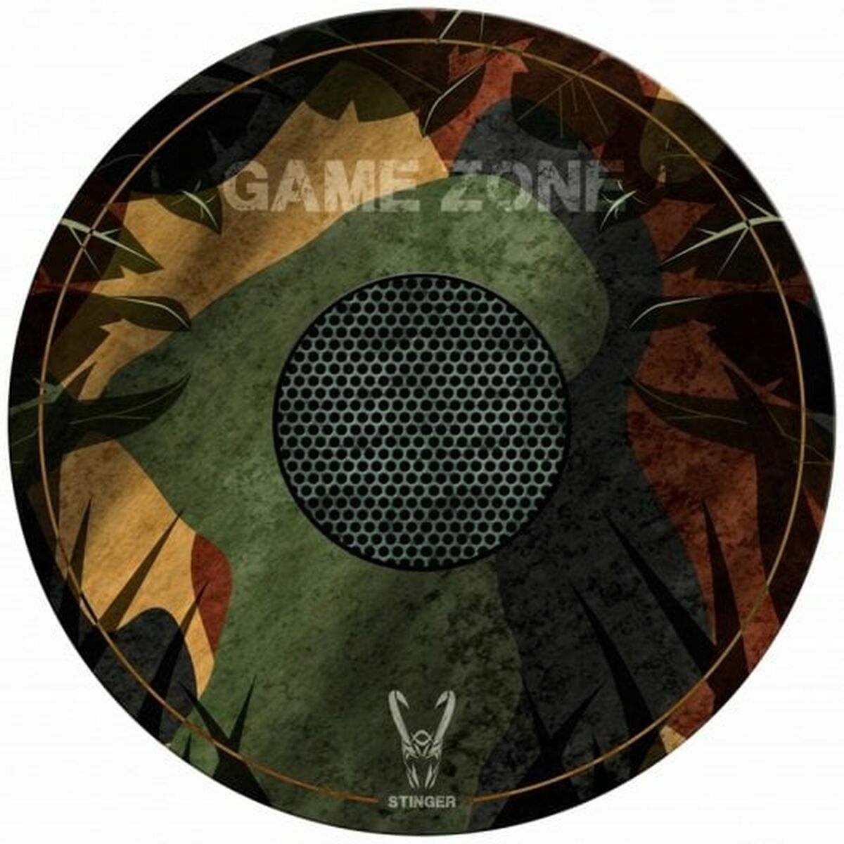 Gaming Mat Woxter Stinger Printed &Oslash; 120 cm Natural rubber Polycarbonate