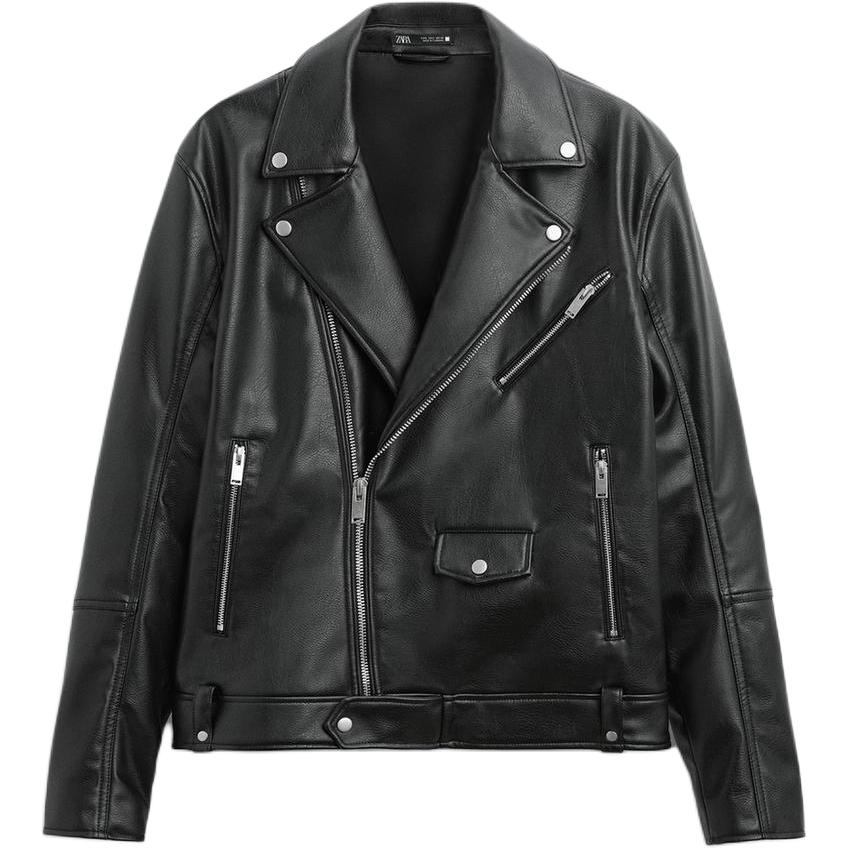 ZARA Jackets Men Black