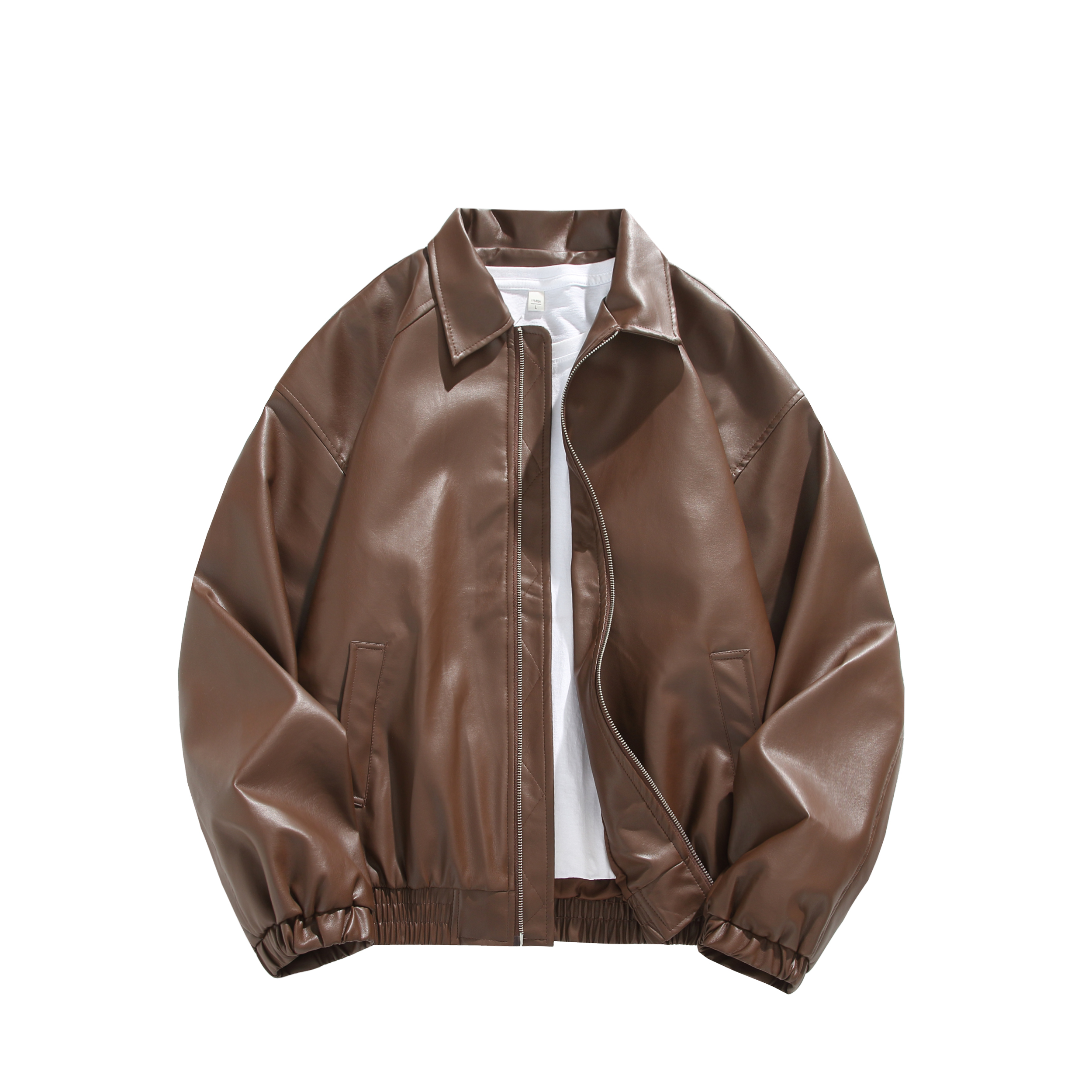 Dacapo Leather Jacket Unisex Coffee