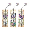 3Pcs Diamond Painting Flower Bookmark Making Kit for Book Lovers