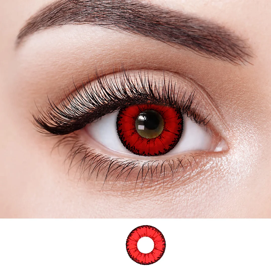 NEBULALENS Little Devil Colored Contact Lenses NEBULALENS