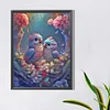 Diamond Painting -DIY Round Partial AB Drill A Pair of Love Birds(45x60cm)