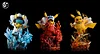 Marines Admirals Akainu & Kizaru & Kuzan Cosplay Pikachu - ONE PIECE Pokemon Resin Statue - ST Studio