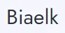 Biaelk Official Website