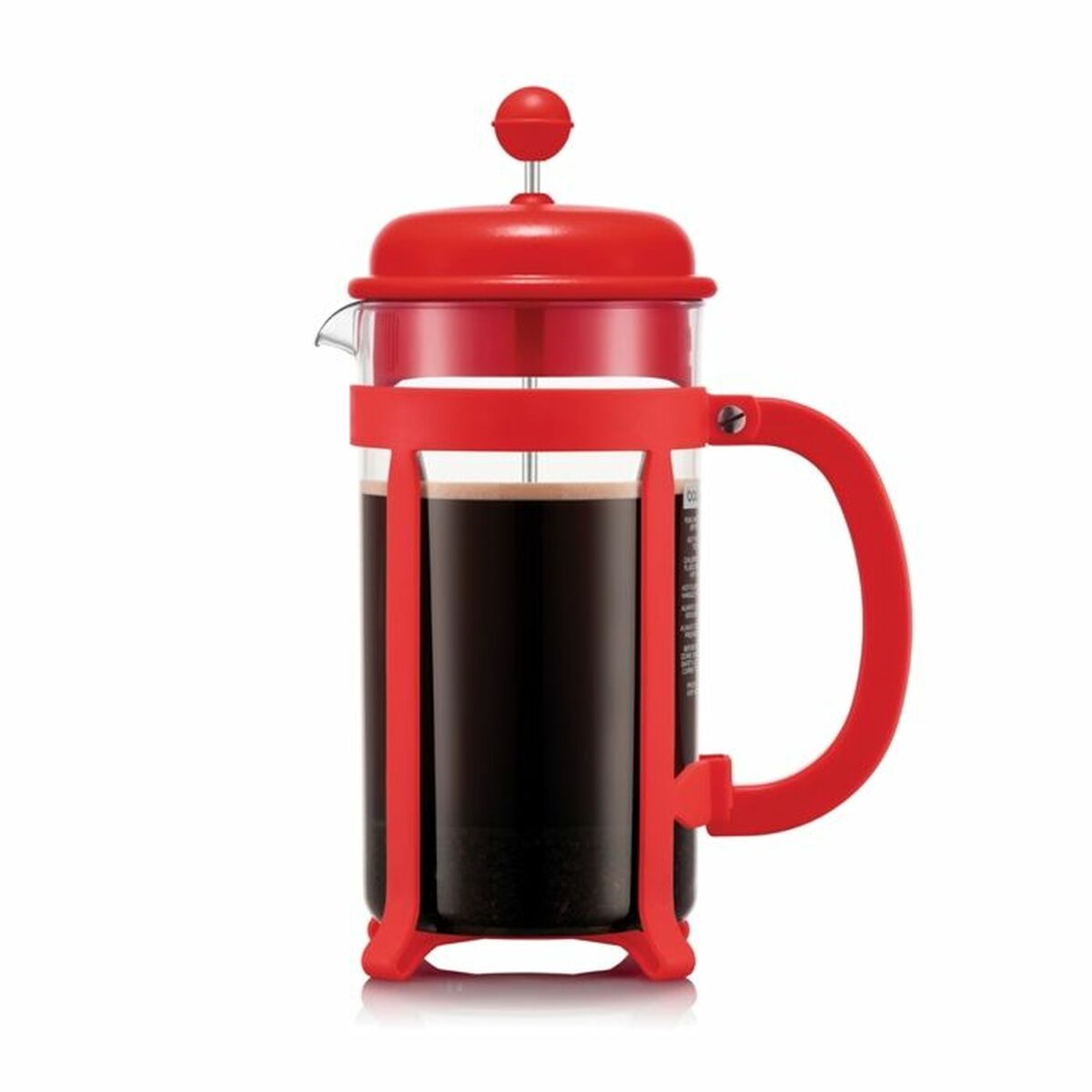 Cafeti&egrave;re with Plunger Bodum Red 1 L 8 Cups