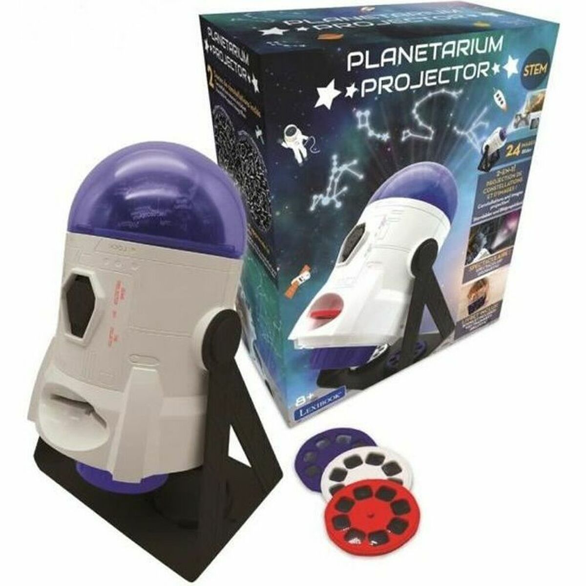 LED Galaxy Projector Lexibook 360&ordm; Planetarium