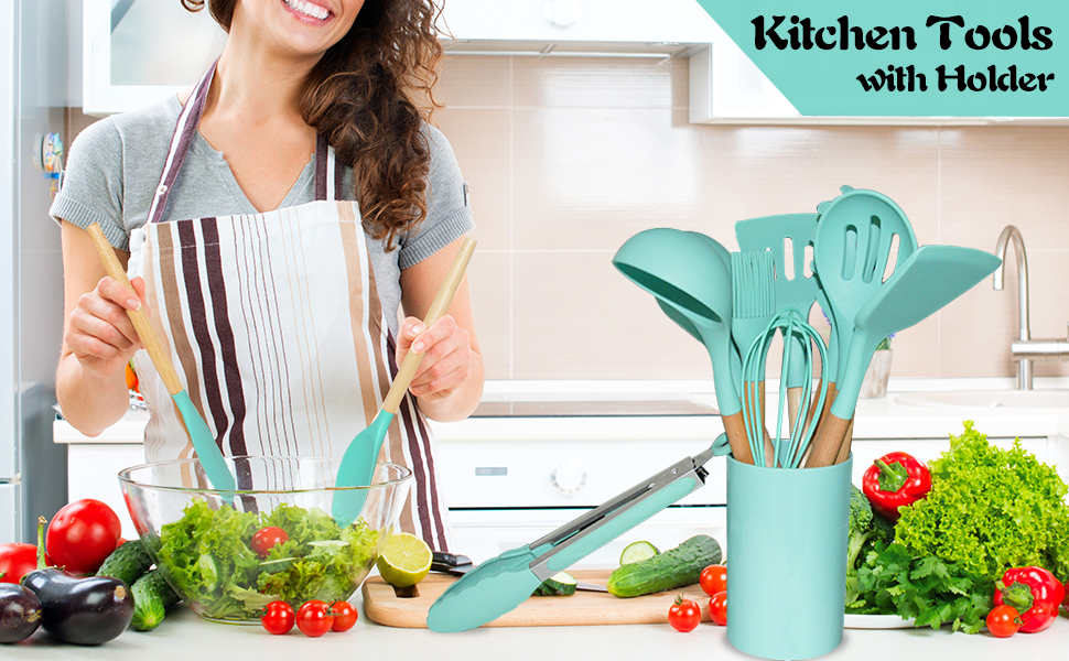 De ultieme siliconen keukengereiset met alles wat je nodig hebt om heerlijke maaltijden te bereiden.