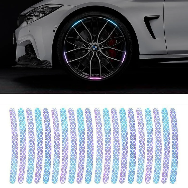 Reflective Car Wheel Rim Stickers