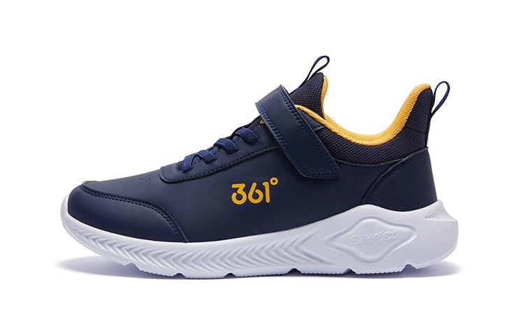 361°KIDS Anti-Slip And Wear-Resistant Lightweight Low-Top Kids' Running Shoes Light Pu Blue Kids'