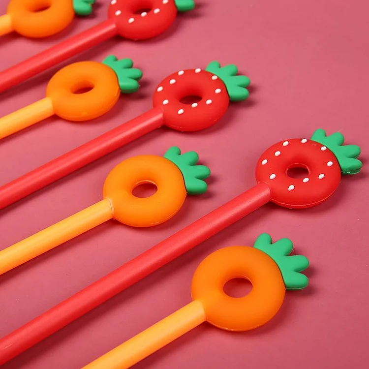 Strawberry Donut Gel Pen-2pcs