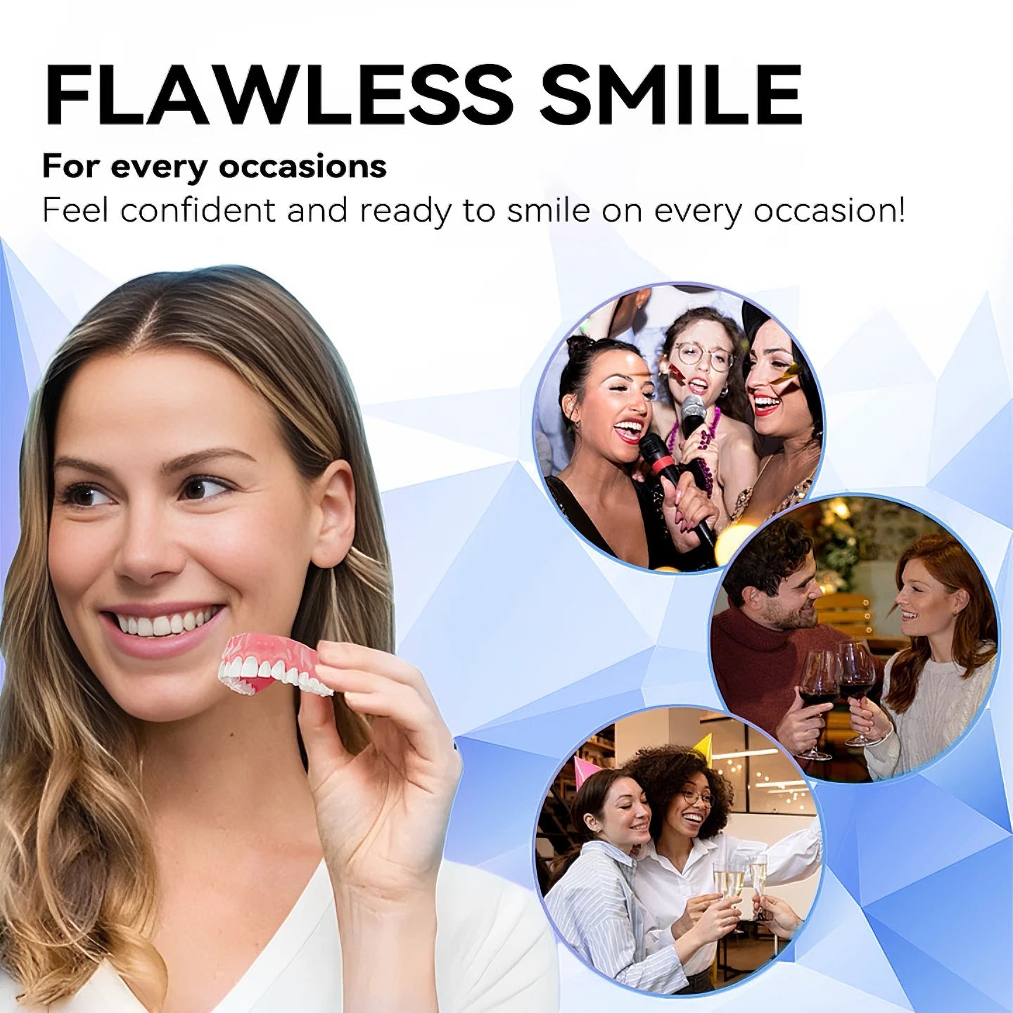 BQYOOM™ Multi-Functional Shaping Silicone Denture Set