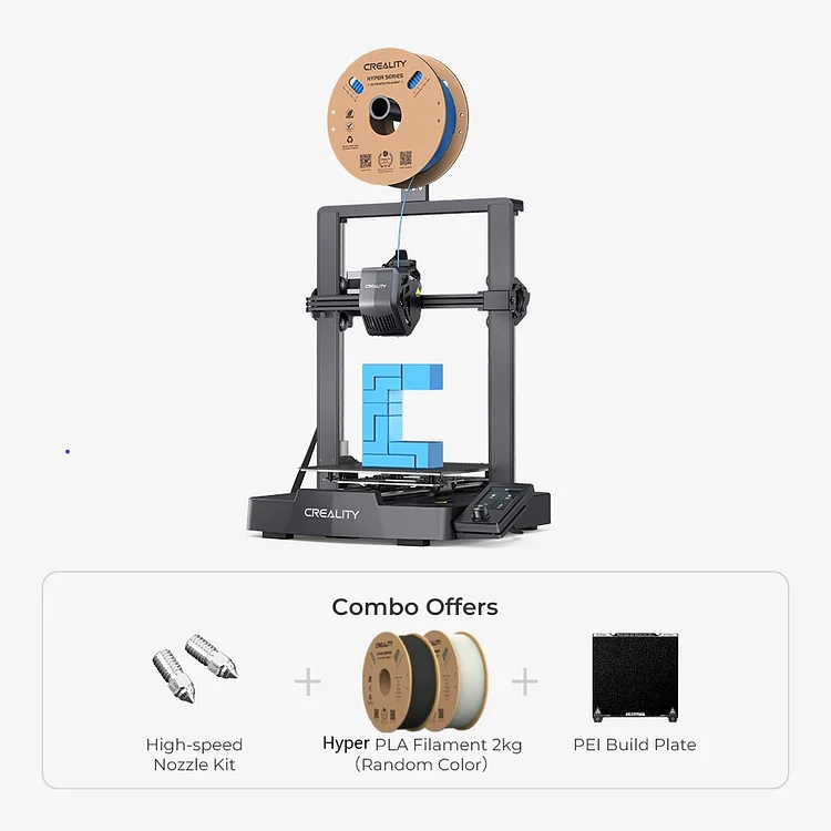 Creality Ender 3 V3 SE 3D Printer and 3D Printer PLA Filament 1.75