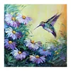 Diamond Painting-DIY Full Round Drill Flowers Bird